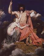 Jean-Auguste-Dominique Ingres jupiter och thetis Spain oil painting artist